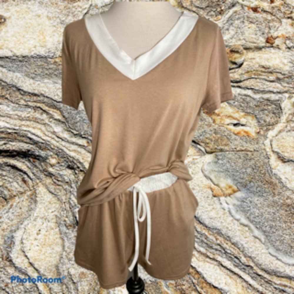 Women's V-Neck Lounge set